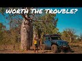 SMOOTH TOURING (FINALLY!) ON THE GIBB - Incredible Wild Camping Under Boabs & 4x4 Tracks | Ep 35 |