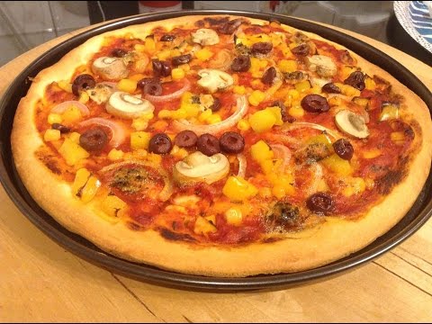 Rețetă Pizza Rapidă De Post Cristinecuisine Youtube