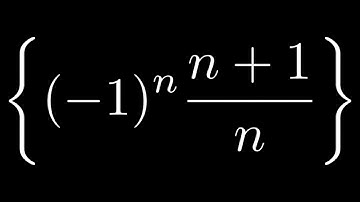 Determine if the Squence Converges or Diverges: Example with an Alternating Sequence