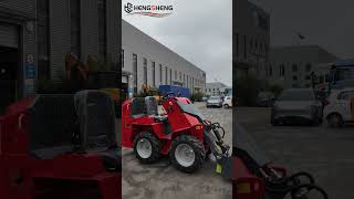🚜 HS‑390 Wheeled Skid Steer Loader | Compact Agile Design with Reliable Kubota Power