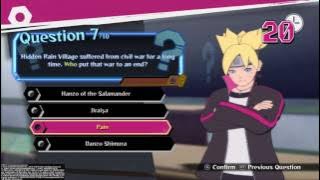 Boruto Retakes The Chunin Exam! Challenge By Shino Answers Naruto Ultimate Ninja Storm 4!