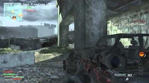 MW3 - Drop Zone - Quad Feed Triple HeadShot ?