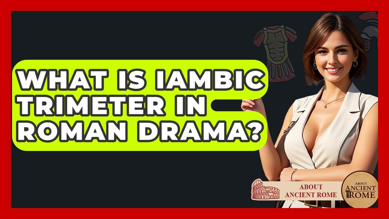 What Is Iambic Trimeter In Roman Drama? - All About Rome