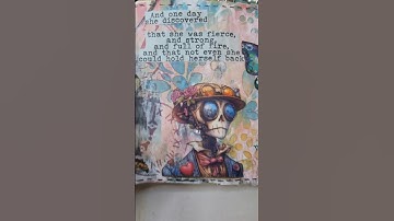 #steampunk #mixedmedia #artjournal #papershea #smallartist #collage