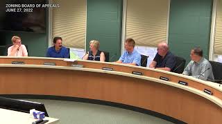 Enfield, CT - Zoning Board of Appeals - June 27, 2022