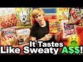 SML TASTE TEST!! (EATING FOREIGN SNACKS) (NOT GOOD!)