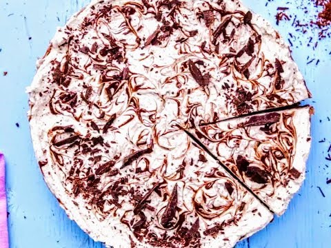 No Bake Chocolate Chunk Cookies & Cream Brownie Cheesecake