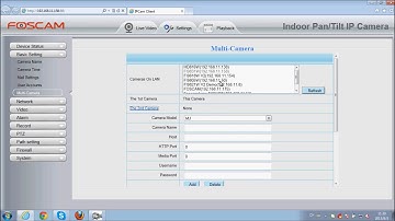 How to add multi camera in LAN