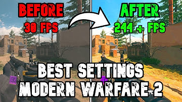 Best PC Settings for COD Modern Warfare 2 (Optimize FPS & Visibility) - ✅*NEW UPDATE*