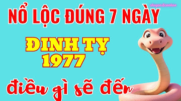 Tiền Về Gõ Cửa: Đinh Tỵ 1977 - Đúng 7 Ngày Phát Tài Trong Tháng 6 Nhuận, Trúng Lộc Giàu Lên Rực Rỡ