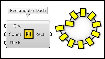 Grasshopper Tutorial (Dash Pattern)