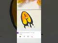 How to Draw "A " Bubble Style #shorts #shortsfeed #art #trending