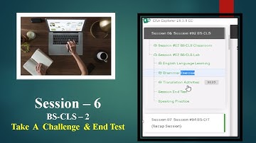 session 6#BS CLS 2#Take A Challenge & End Test#Viral#KYP#Video pptx