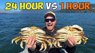 24 HOUR v 1 HOUR Dungeness Crabbing Smelly Jelly Challenge (GIANT Crabs All Day!!!) by Hermens Outdoors 4,980 views 7 months ago 17 minutes