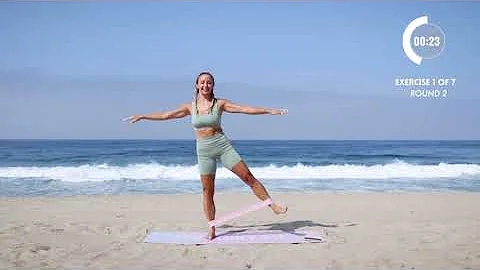 15 Min Booty Lifting Workout (Booty Band)