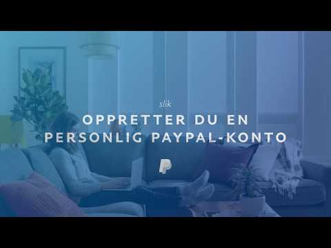 Video: Slik Sletter Du PayPal-kontoen Din