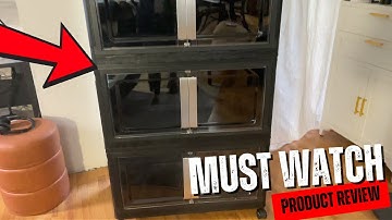 My review of the BROVIEW 480QT Stackable Storage Bins with Lids