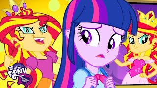Equestria Girls | Twilight Sparkle VS Sunset Shimmer | MLP EG Movie