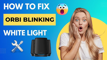 How To Fix Orbi Blinking white light