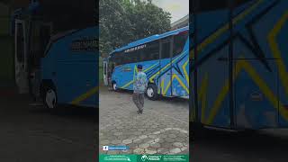 JETBUS 5 Karoseri Adiputro MOMEN KEDATANGAN BIS BARU Pondok Pesantren Darul Amanah Ngadiwarno, Sukor