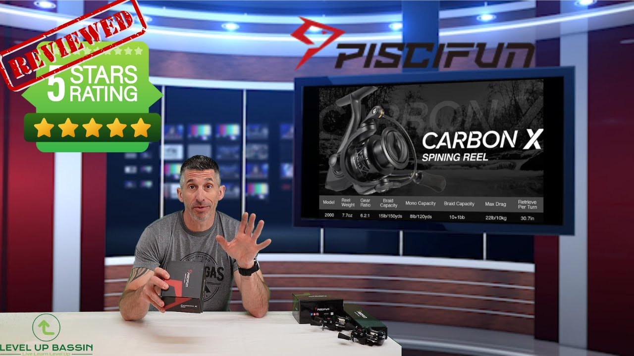 Piscifun Carbon X 2000 Spinning Reel REVIEWED 