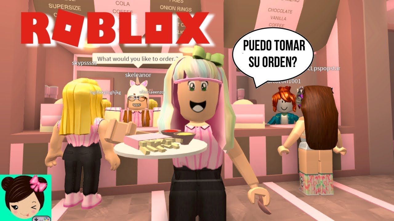 Trabajo En Un Restaurante De Comida Rapida Roblox Roleplay Titi Juegos Youtube