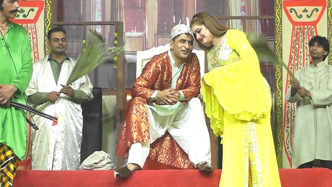 Best of Amjad Rana and Nida Khan | Stage Drama | Comedy Clip | Punjabi ...