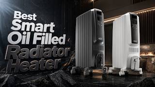 Best Smart Oil Filled Radiator Heater for Quiet Even Whole Room Warmth | Energy Efficient screenshot 5