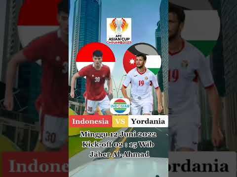 #jadwaltimnas Indonesia vs Yordania #shorts