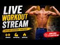 🔴 LIVE: Aaj Pasina Bahao, Kal Tareef Pao | Back Biceps Legs Ka Power Workout 💪. Debajit fitness