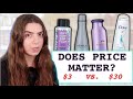 Which brand makes the best Shampoo? ($3 vs $30 // Dove, Love Beauty and Planet, Nexxus, Pureology)