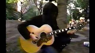 Neil Young teaches a fan how to play Cinnamon Girl