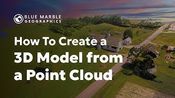 How to Create a 3D Model from a Point Cloud