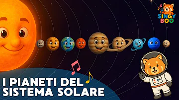 🪐I pianeti del sistema solare 💫 Canzoni per bambini | SingyBoo