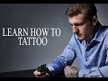 LEARN HOW TO TATTOO: TATTOO LESSON 1 STRAIGHT LINE (PART 2)