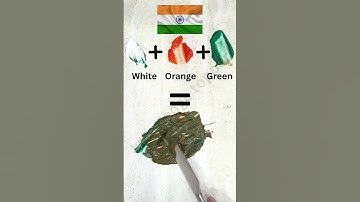 Guess the mixed flag country color and name?? #paintmixing #colormixing  #asmart #flag #country