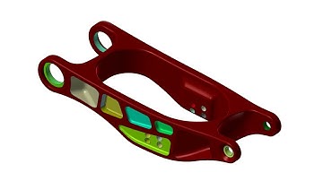 Adding or Removing Colors on Mesh Facets in Mastercam 2022