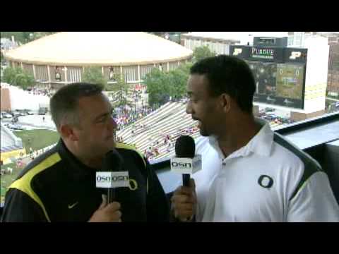 Oregon Duck Football TV Analyst, Anthony Newman