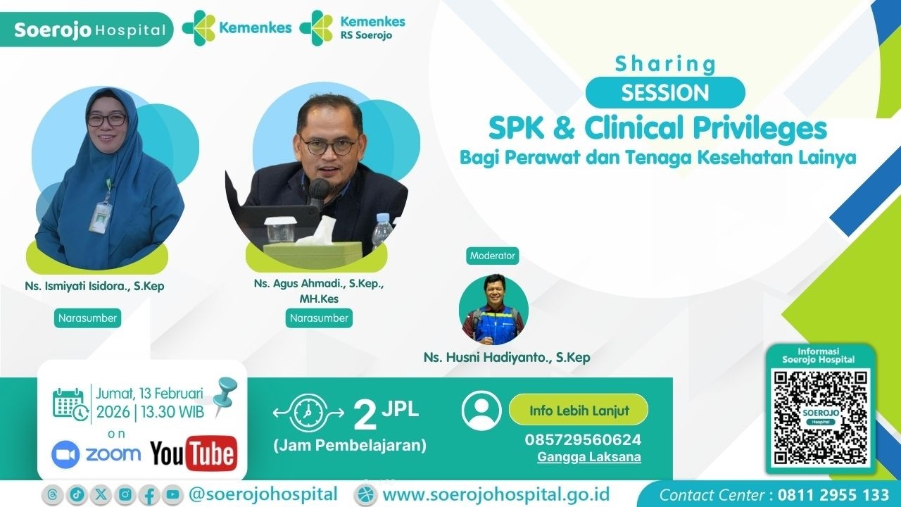 SPK & Clinical Privileges Bagi Perawat dan Tenaga Kesehatan Lainnya