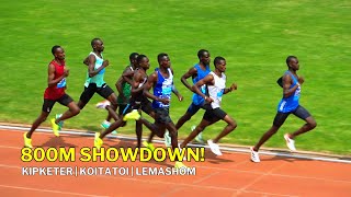 Men's 800m Final  | Alfred Kipketer | Koitatoi Kidali | Lenny Lemashon | 3rd AK Weekend Meet 2024