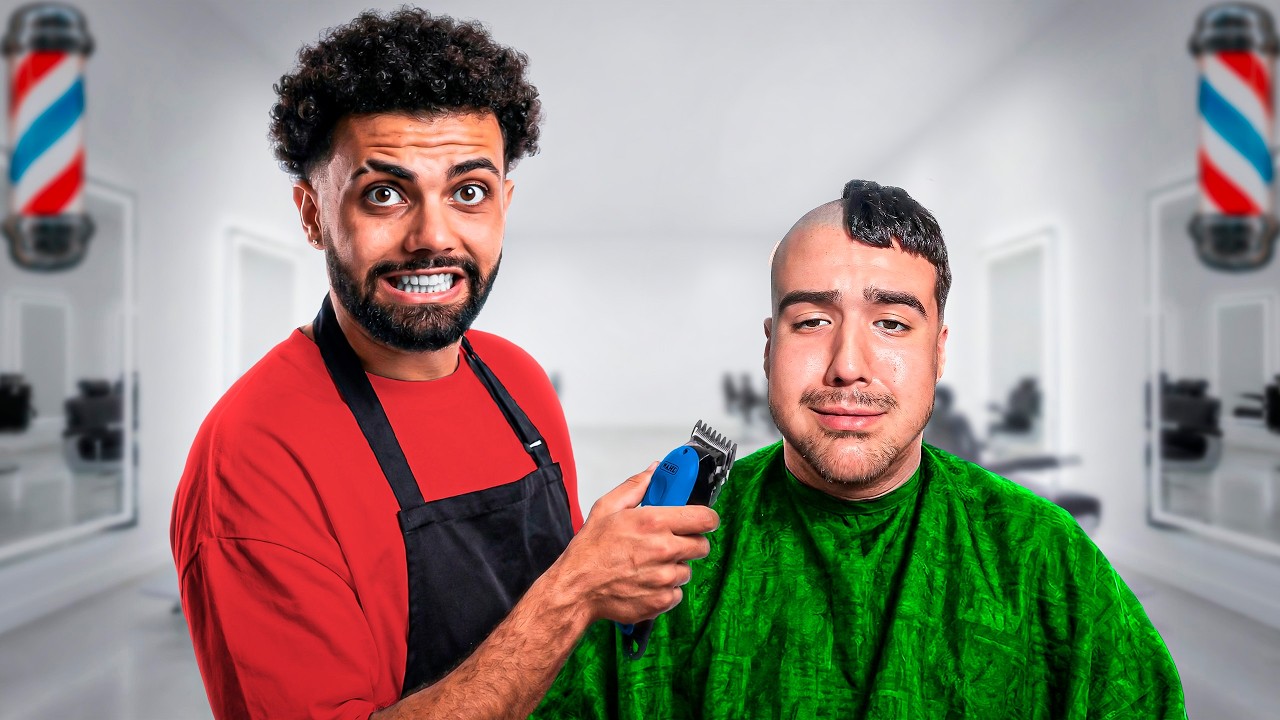 Fui barbero por primera vez… y esto fue lo que pasó ✂️🔥