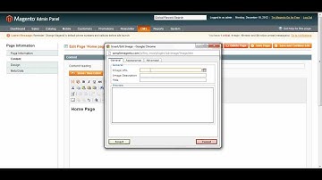Magento Tutorials - Inserting An Image in Magento CMS