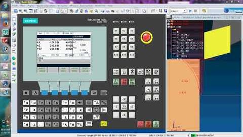 CNC Simulator Sinumerik 802se Lathe Turning For Beginners Tutorial 2017