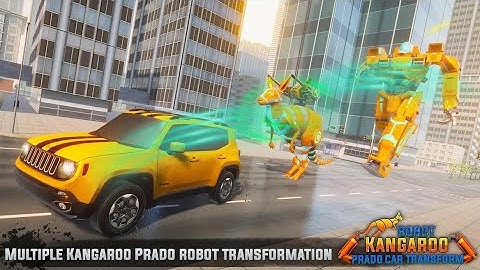 Kangaroo Robot Car Transformation Prado Robot By Brilliant Gamez | Elephant Robot Car Transformation