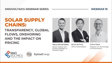 Solar Supply Chain Disruptions; What You Need To Know | Webinar #procurement