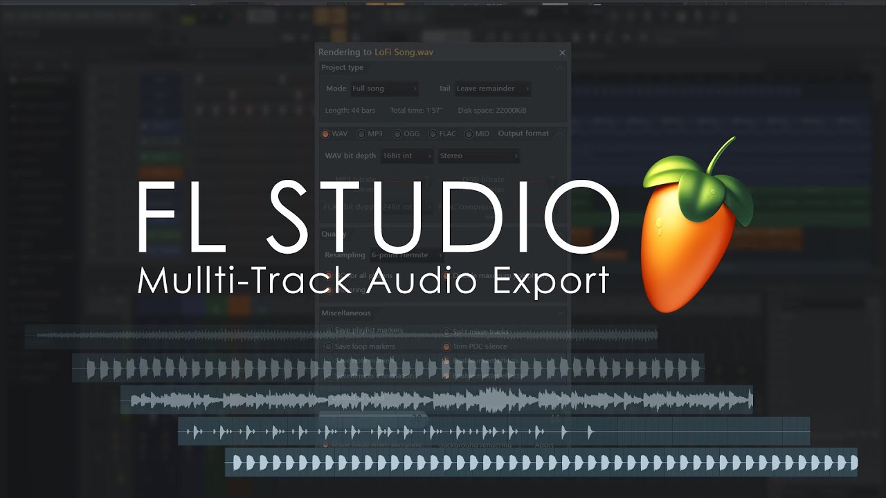 Fl Studio | Multi-Track Audio Export