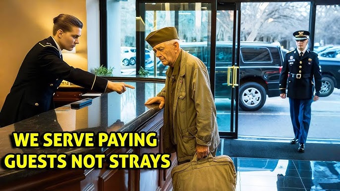 Hotel Clerk Said 'We're Booked for Real Guests' Eight Minutes Later, Veterans  Showed Up in Formation - YouTube