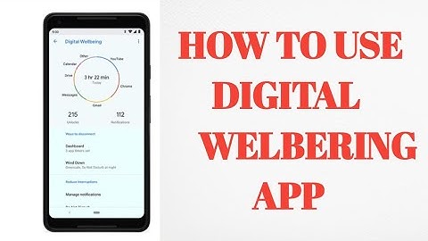 How to use digital wellbeing and paretial control  ! How to check app display times  !