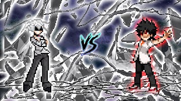 Accelerator(New) VS Touma V2 in Jump Force Mugen