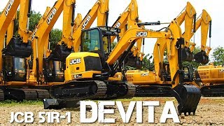 JCB 51R1 Tracked Digger Mini Compact Zero Tail Swing Excavators Demo By Devita